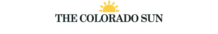 Image of the header of the Colorado Sun newspaper for the Colorado Wildlife Commission action alert