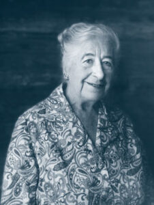 A black and white photo of Margaret "Mardy"Murie. She is a trailblazer for women in conservation as we celebrate women's history month.